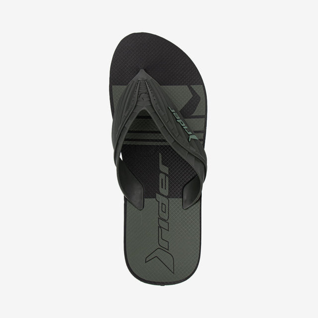 Sandalia Flip Flop Negro/Verde 2RDE88
