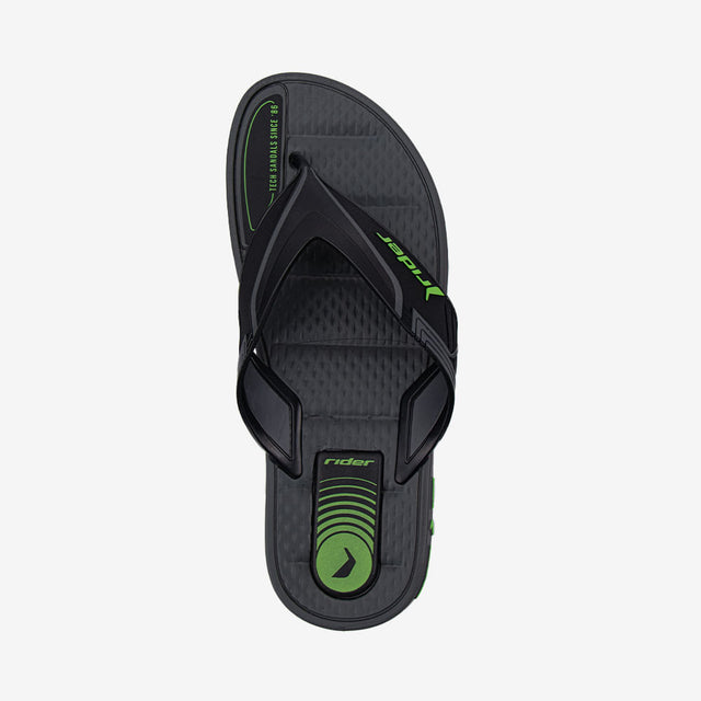 Sandalia Flip Flop De Hombre Gris/Verde 2RDF15