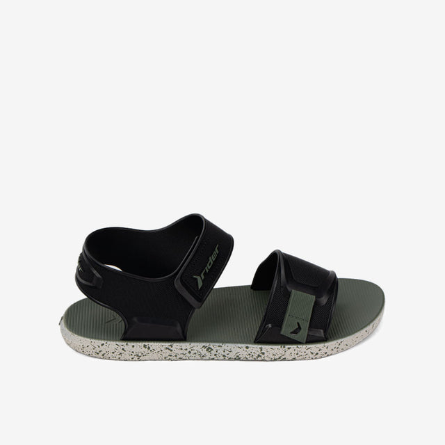 Sandalia Flip Flop De niño Verde/Negro 2RDF54