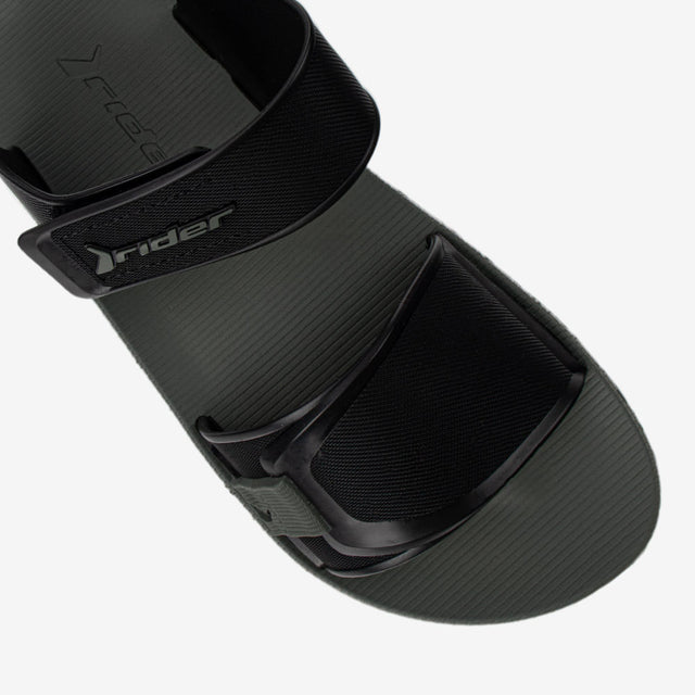 Sandalia Flip Flop De niño Verde/Negro 2RDF54