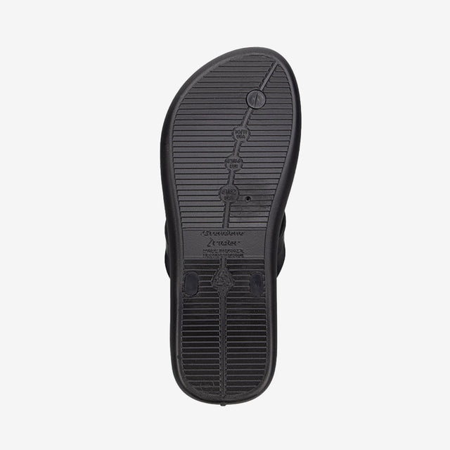 Sandalia Flip Flop Negro/Verde 2RDG18