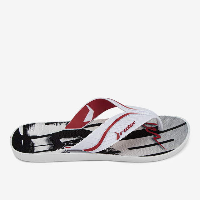 Sandalia Flip Flop De Hombre Hueso/Negro 2RDJ72