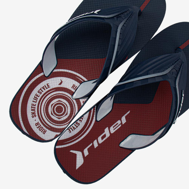 Sandalia Flip Flop De Hombre Rojo/Azul 2RDJ72