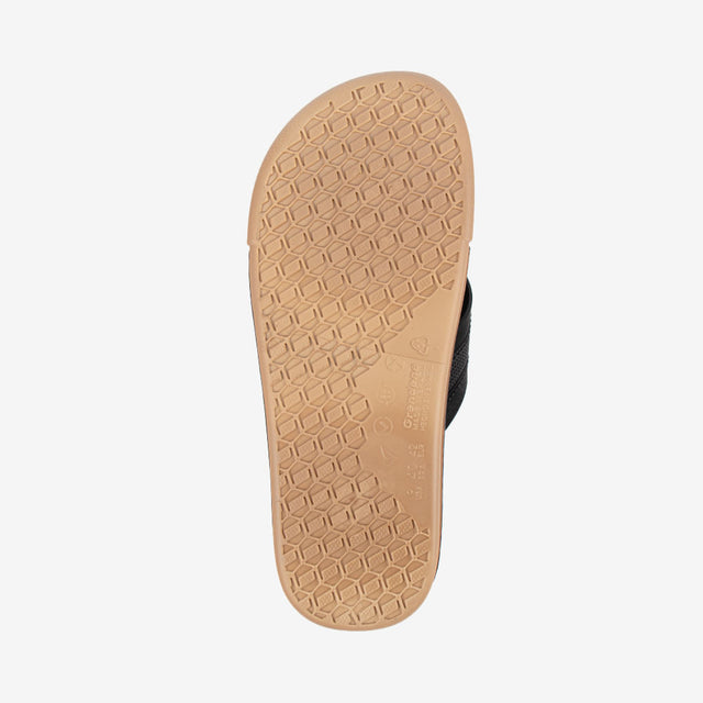 Sandalia Flip Flop De Hombre Beige/Negro 2RDK72
