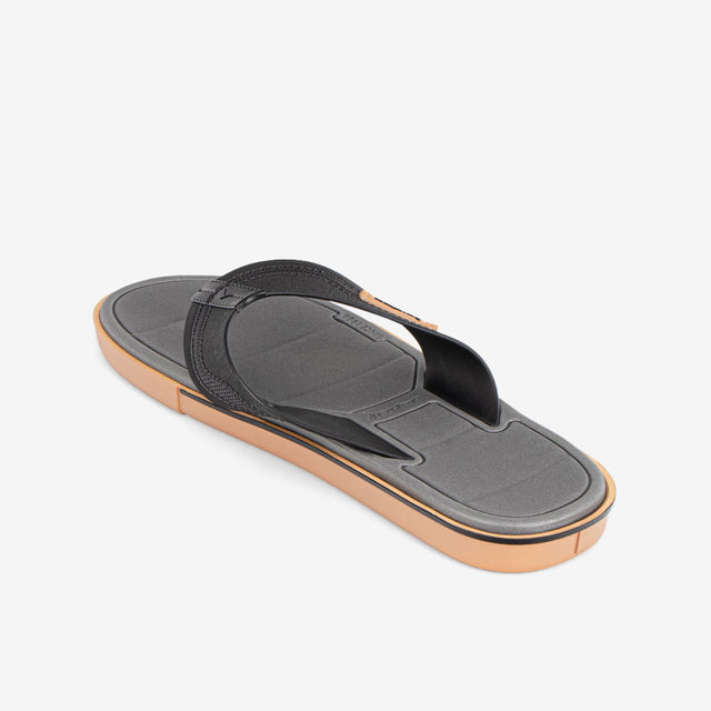 Sandalia Flip Flop De Hombre Beige/Negro 2RDK72
