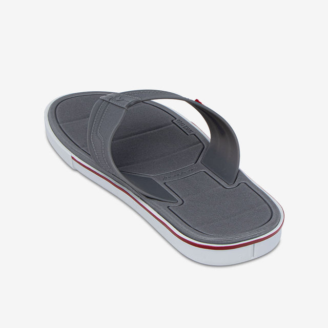 Sandalia Flip Flop De Hombre Gris/Blanco 2RDK72