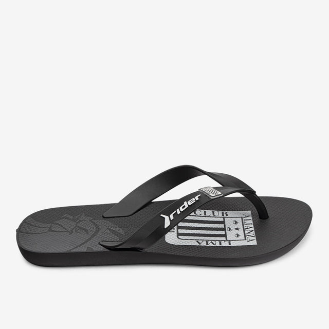 Sandalia Flip Flop Alianza Lima Negro/Blanco 2RDL53