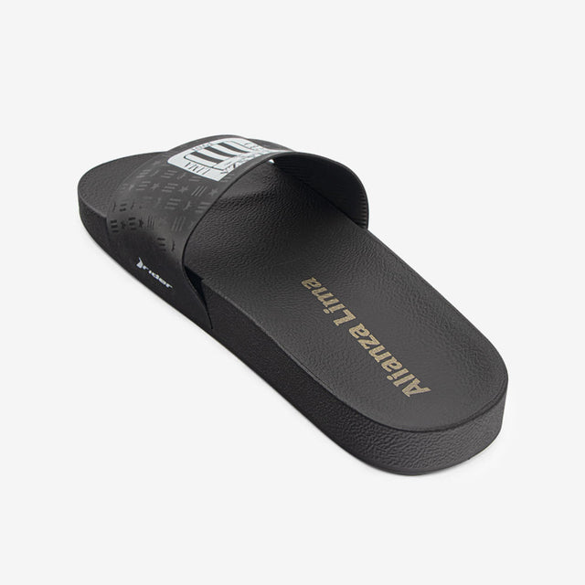 Sandalia Slide Alianza Lima Negro/Blanco 2RDL55
