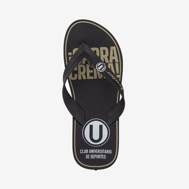 Sandalia Universitario Casual Negro 2RDU86