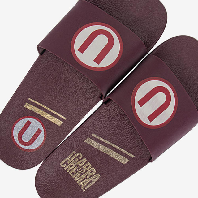 Sandalia Universitario Casual Bordo 2RDU88