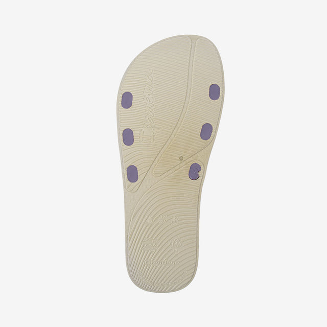 Sandalia Slider Stitch Beige/Lila 2SGA66