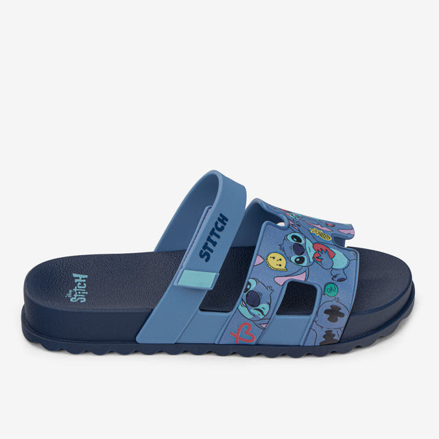 Sandalia Slider Stitch Azul/Azul 2SGC96