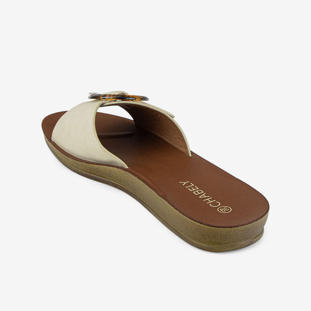 Sandalia Casual Beige 2YS548
