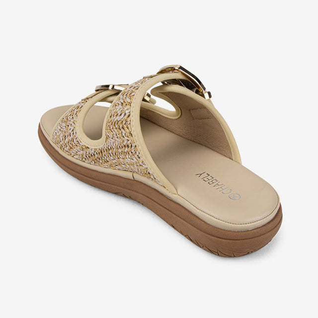 Sandalia Casual Camel/Beige 2YS555