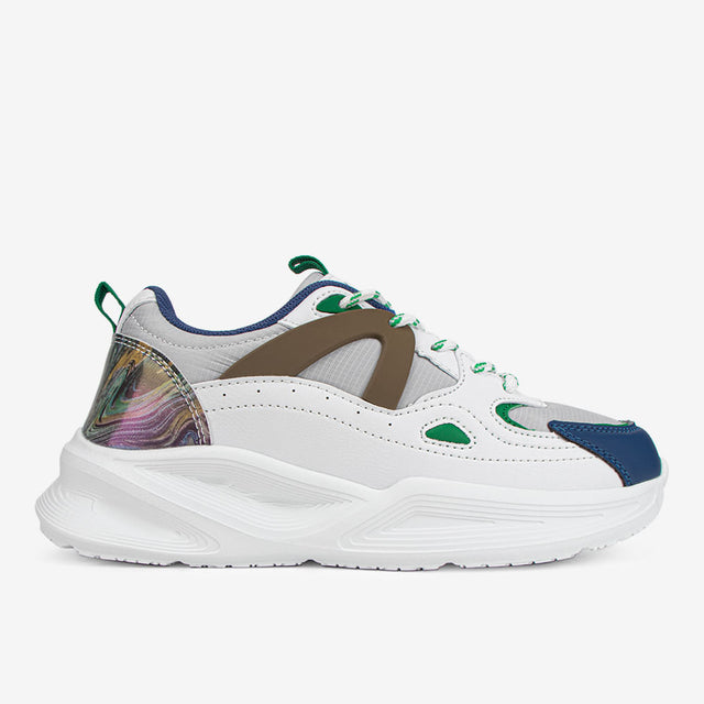 Zapatilla Casual Blanco/Azul 2CZ053