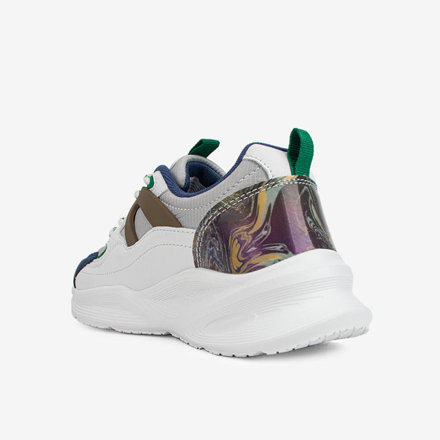 Zapatilla Casual Blanco/Azul 2CZ053