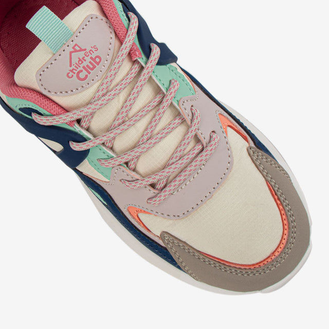 Zapatilla Casual Rosa/Azul 2CZ053