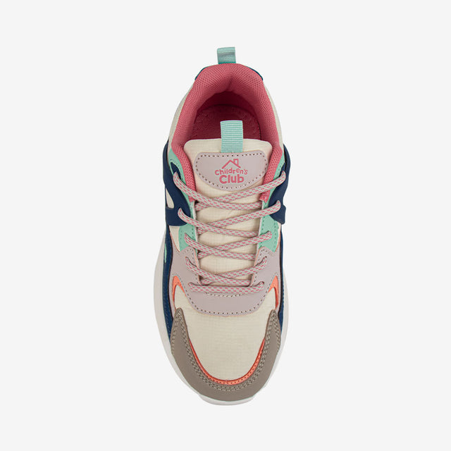 Zapatilla Casual Rosa/Azul 2CZ053