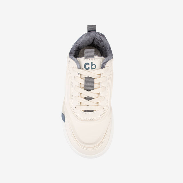 Zapatilla Niño Blanco/Azul 2CZ124