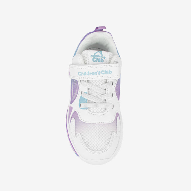 Zapatilla Niña Blanco/Lila 2CZ129