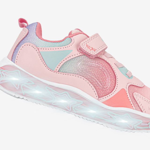 Zapatilla Niña Fucsia/Celeste 2CZ129