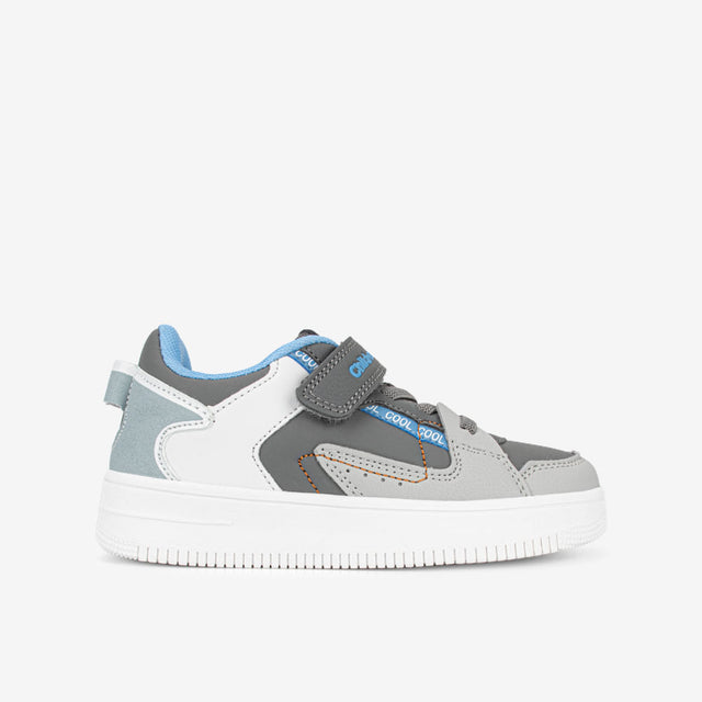 Zapatilla Niño Gris/Celeste 2CZ130
