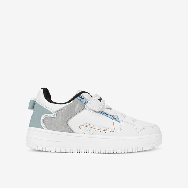 Zapatilla Niño Blanco/Gris 2CZ130