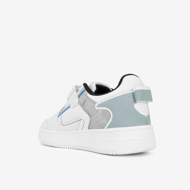 Zapatilla Niño Blanco/Gris 2CZ130