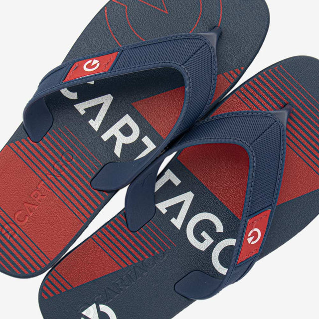 Sandalia Casual Azul/Rojo 2GCV38