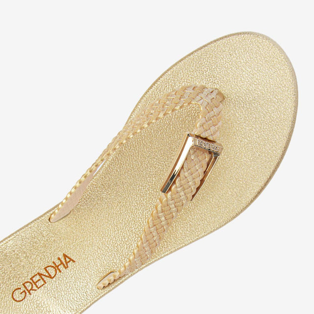 Sandalias Mujer Oro Metalizado 2GDO47