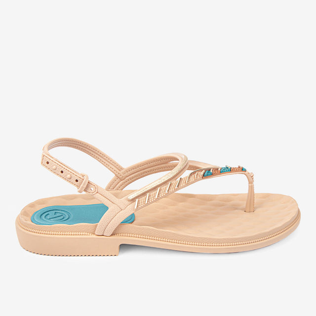 Sandalias Mujer Beige 2GDO51