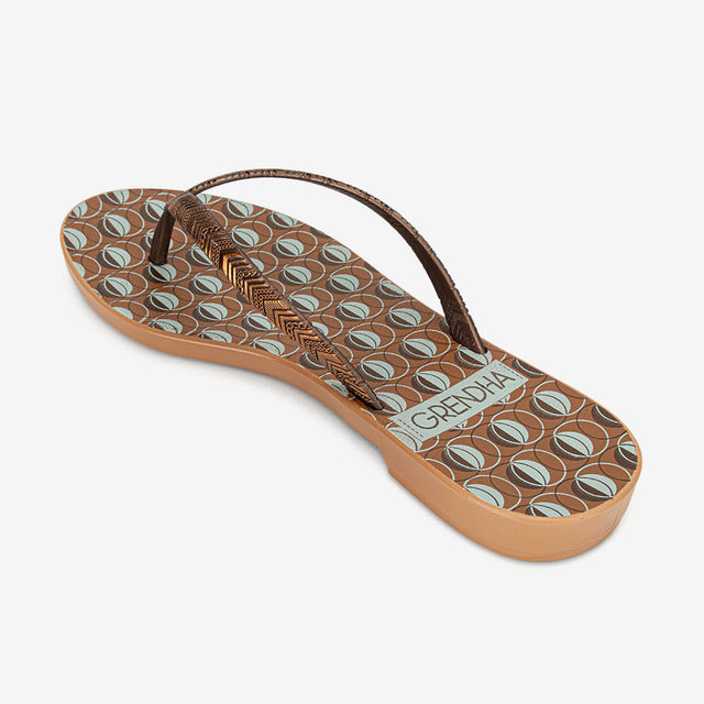Sandalias Mujer Bronce 2GDS86