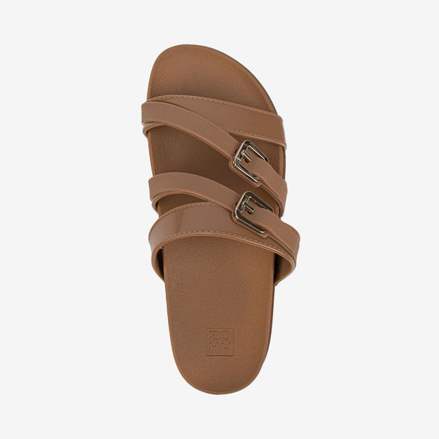 Sandalia Slider Beige 2GZD15