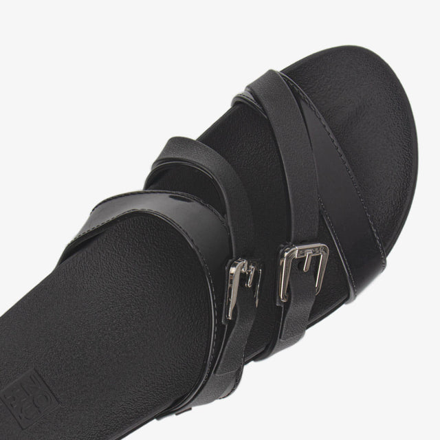 Sandalia Slider Negro 2GZD15