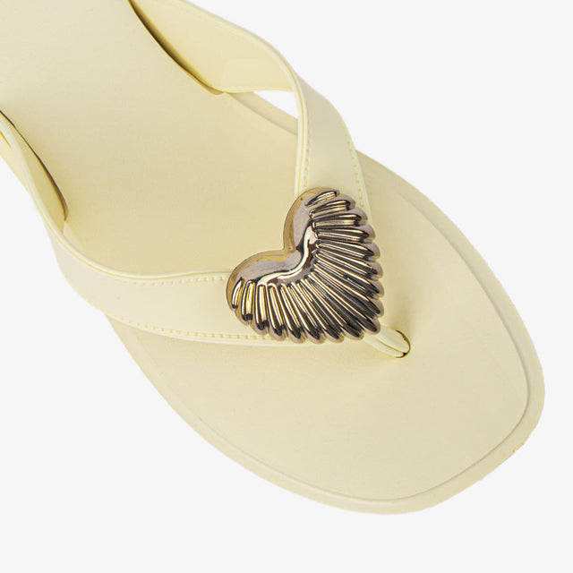 Sandalias Mujer Beige 2GZO39