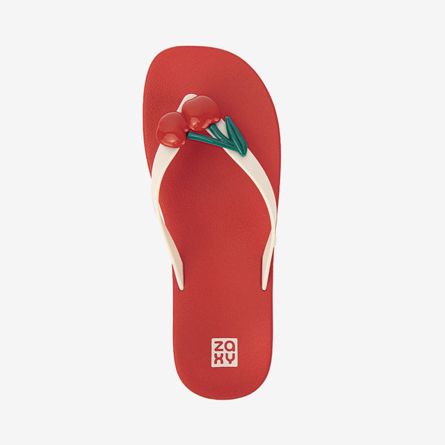 Sandalias Mujer Rojo/Hueso 2GZZ35