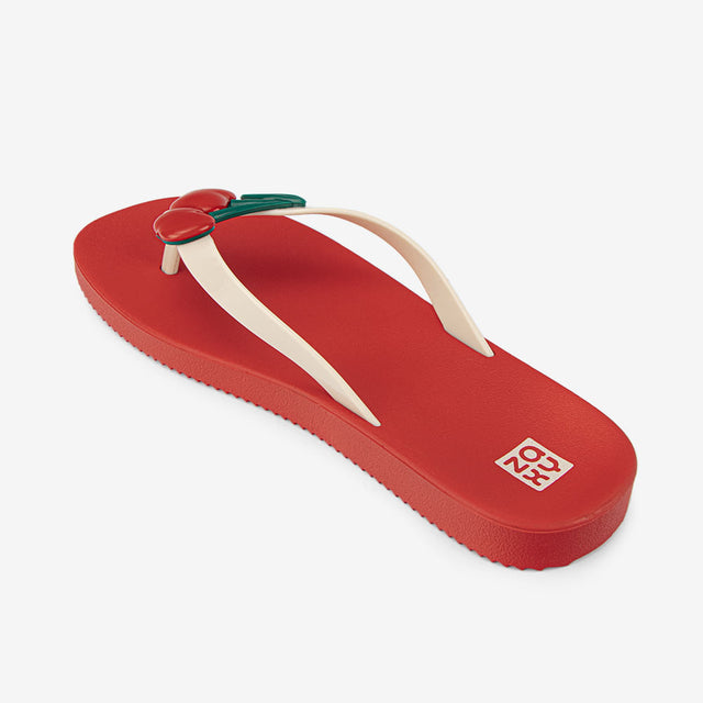 Sandalias Mujer Rojo/Hueso 2GZZ35