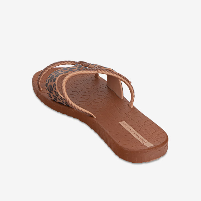Sandalia Flip Flop De Mujer Marron 2IPE41