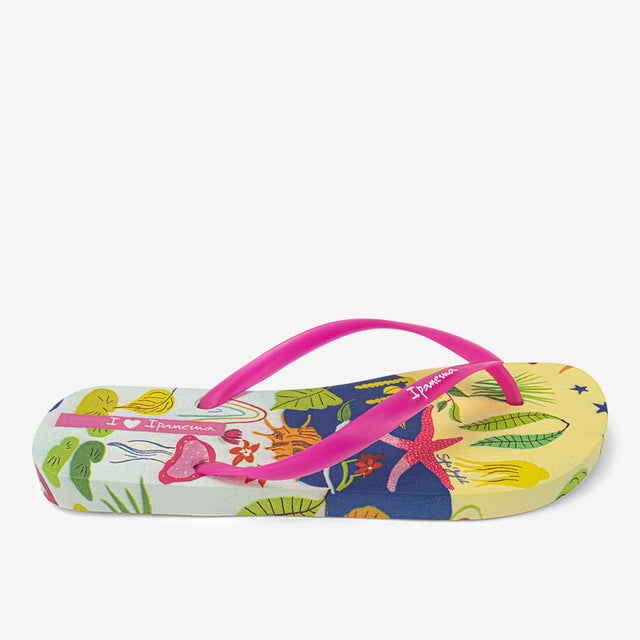 Sandalia Casual Amarillo/Fucsia 2IPJ14