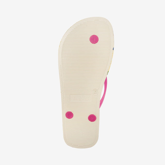 Sandalia Casual Amarillo/Fucsia 2IPJ14