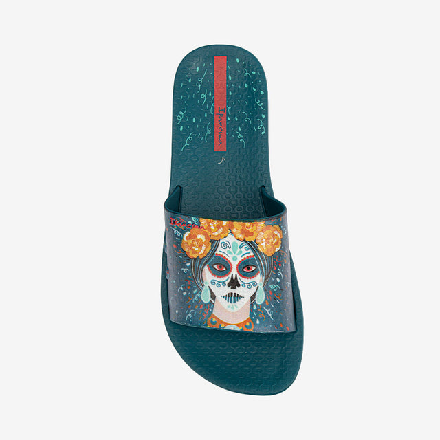 Sandalia Casual Azul Cobalto/Naranja 2IPN21