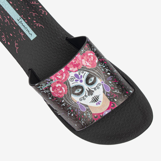 Sandalia Casual Negro/Rosado 2IPN21