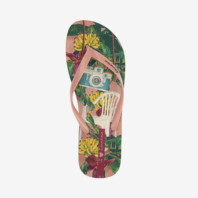 Sandalia Casual Verde/Rosa 2IPN83