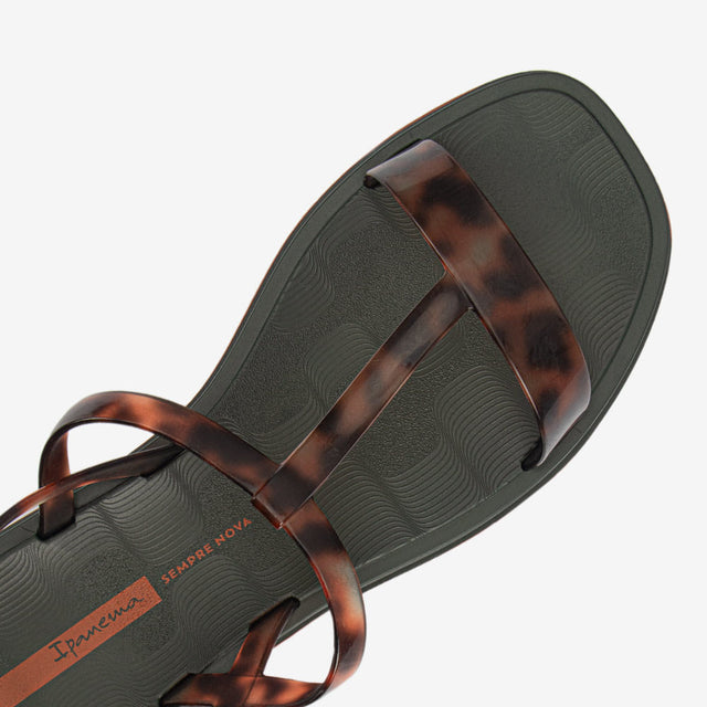 Sandalia Casual Verde Oscuro 2IPS23