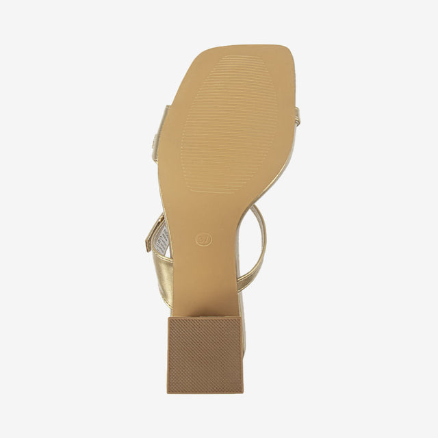 Sandalias Mujer Dorado 2NY075