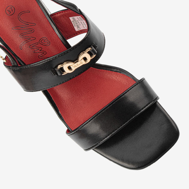 Sandalias Mujer Negro 2NY076