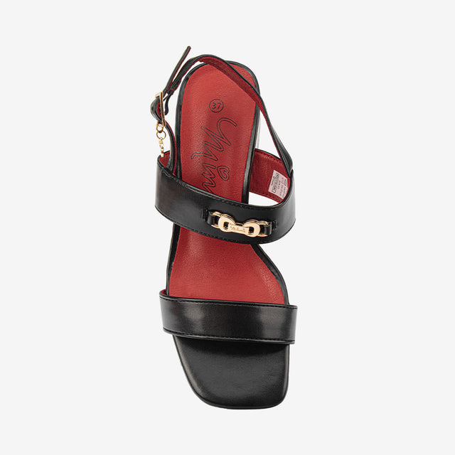 Sandalias Mujer Negro 2NY076