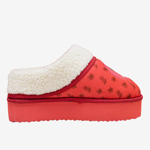Pantufla Dama Rojo0 2QY039