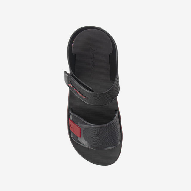 Sandalia Flip Flop De niño Negro/Rojo 2RDF54