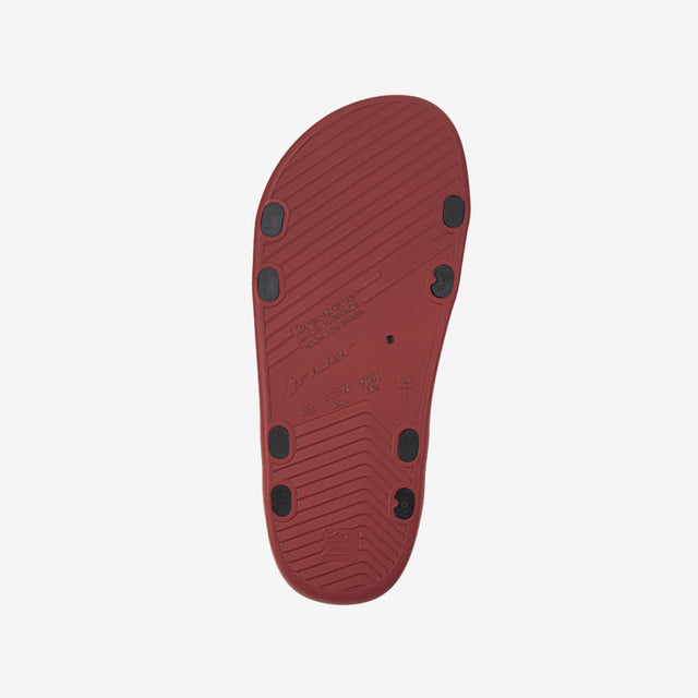 Sandalia Flip Flop De niño Negro/Rojo 2RDF54